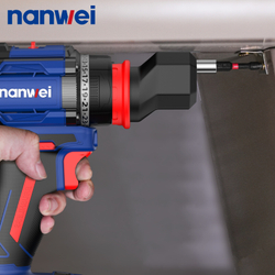 Аккумуляторная дрель-шуруповерт Nanwei NW-D8219P-4, 50Hm, 6Ah*2, 20 В