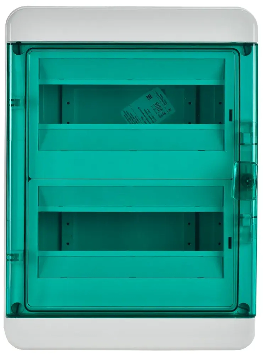 Корпус пластиковый КМПн-24 IP65 зеленая прозрачная дверь TEKFOR IEK