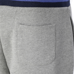 Мужские теннисные шорты Quiet Please Ocean Cotton Shorts Men - Grey, Blue