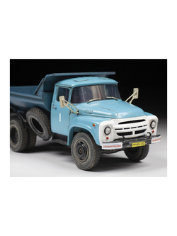 Сборная модель ZVEZDA Самосвал ЗиЛ 130 с кузовом ММЗ (1974-1977), 1/43
