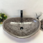 Раковина из речного камня RS-63526 (77*50*15) 0125