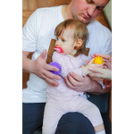 5239095 Развивающий массажный мячик с шипами, «Веселый Ёжик», твёрдый, d= 5 см, цвет МИКС