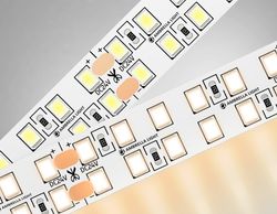 Ambrella Светодиодная лента двухрядная Ambrella Light GS3701 2835 240Led /24W m/ 24V IP20 3000K 5m LED Strip 24V GS3701