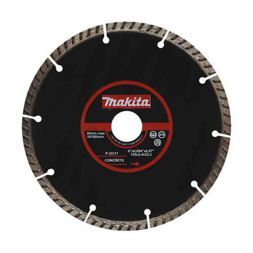 Сегментированный алмазный диск Makita 150 мм P-22311