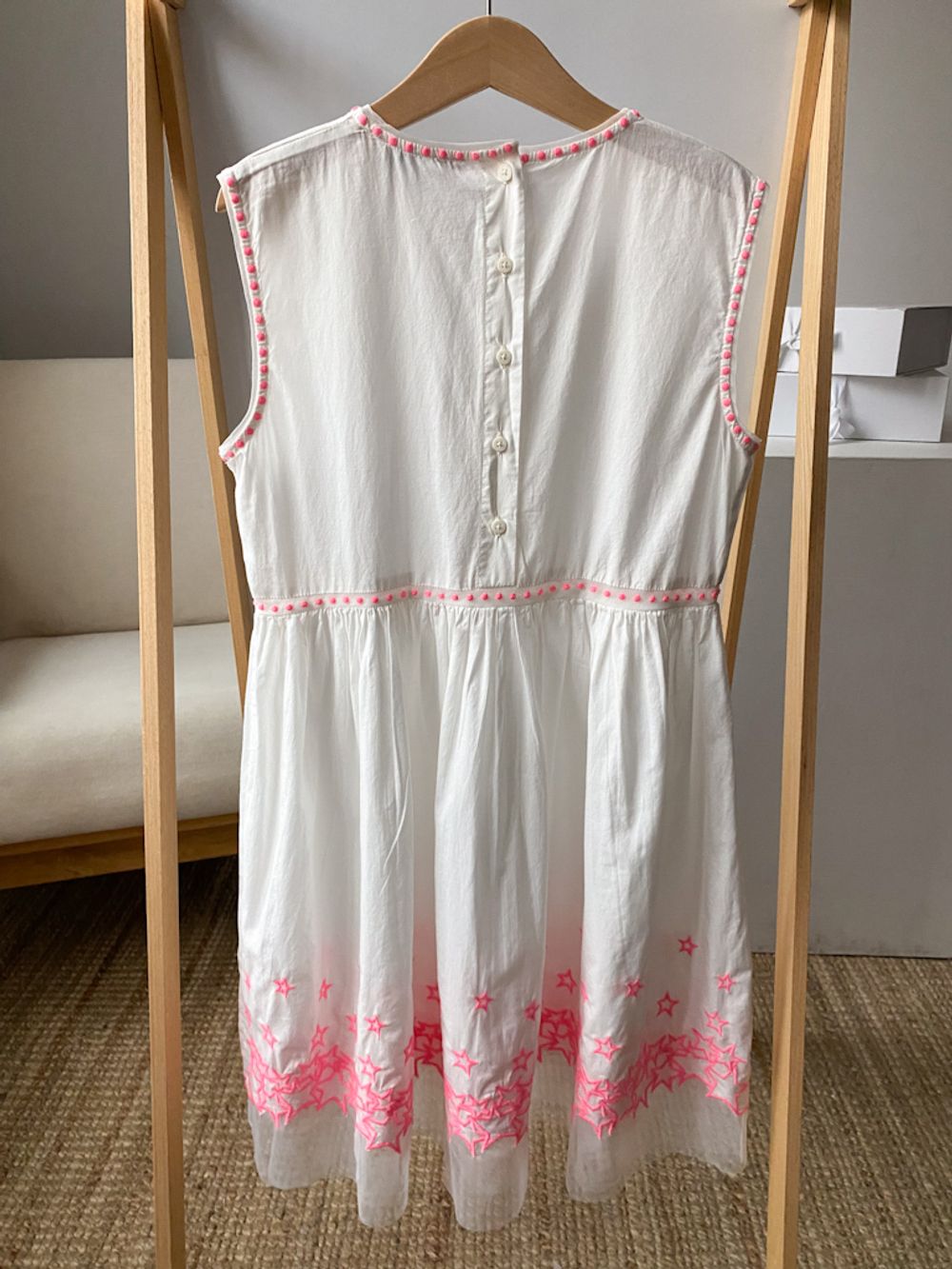 Хлопковое платье Stella Mc Cartney, 140