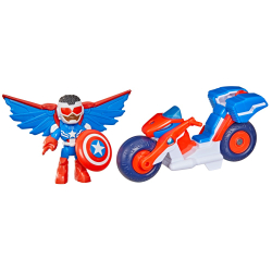 Hasbro G2691 — Игровой набор «Мотоцикл Капитана Америки» с фигуркой Мстители G2691 — фото 4