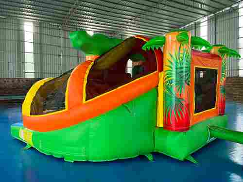 Коммерческий надувной батут «Джунгли зовут», 4*3,8*2,4 м