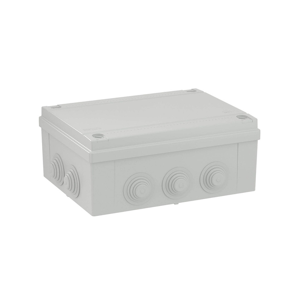 54300 коробка ответвительная с 10 кабельными вводами 300х220х120 DKC