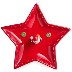 БЛЮДО СЕРВИРОВНОЧНОЕ КОЛЛЕКЦИЯ "CHRISTMAS GIFT" 25,5*24*7,5 СМ