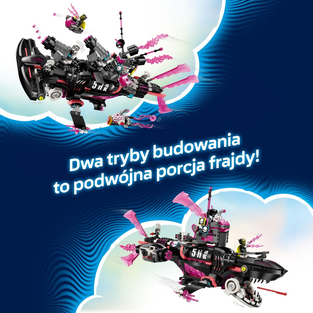 LEGO DREAMZzz - Кошмарная Подводная Акулолодка 71500