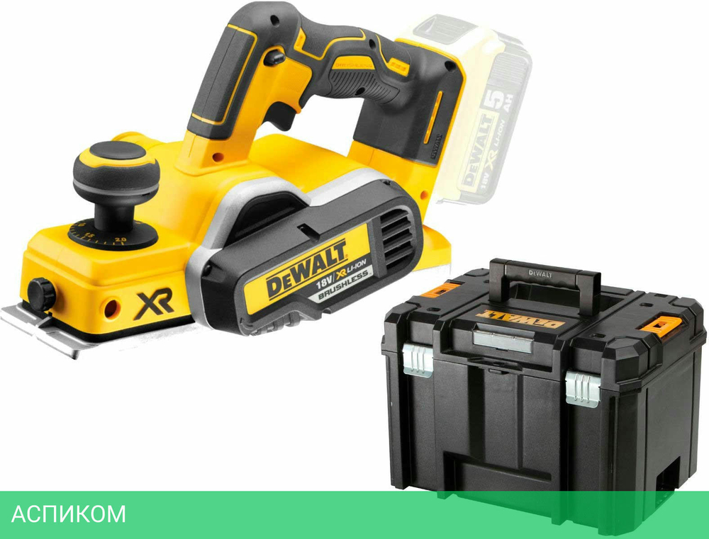 Электрорубанок DeWalt DCP580NT (DCP580NT-XJ)