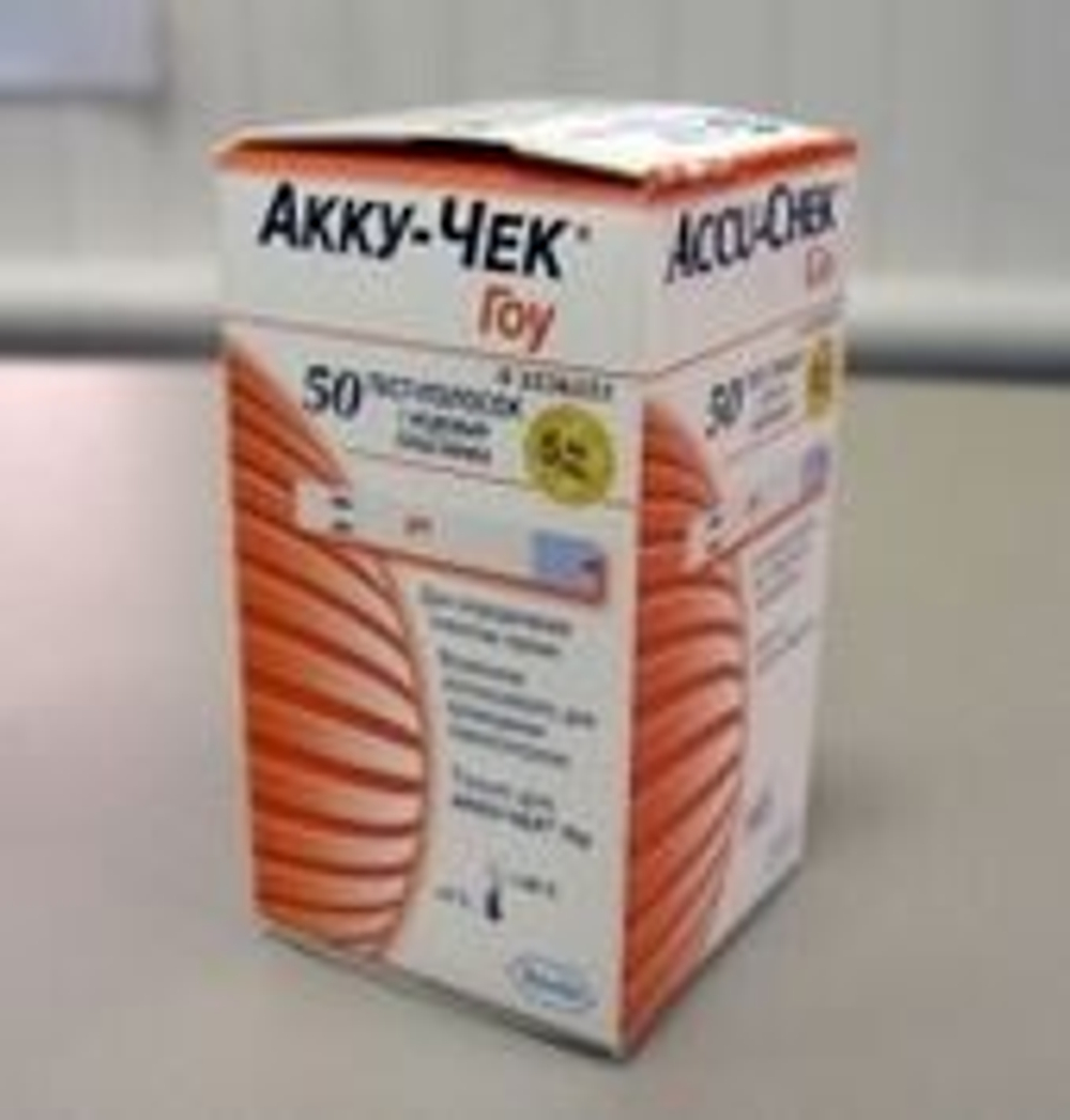 Тест-полоски для глюкометра Accu-Chek Go