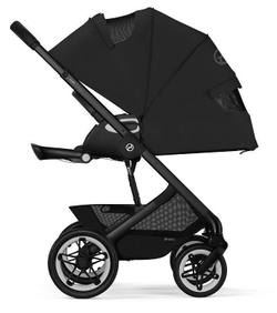 Коляска Cybex Talos S Lux BLK complete Aton S2 Moon Black 3 в 1 Moon Black с дождевиками