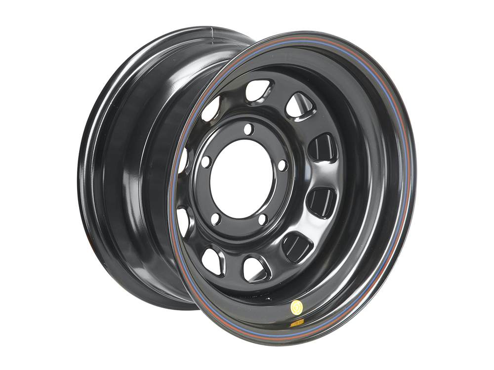 Диск усиленный УАЗ стальной черный 5x139,7 8xR15 d110 ET-19 1580-53910BL-19A07