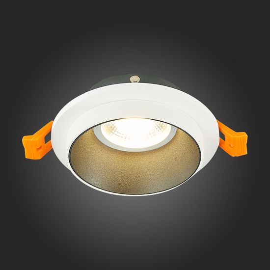 ST206.528.01 Св-к встр. Белый GU10 1*50W  IP20 D92xH38 220V Без ламп Встраиваемые светильники