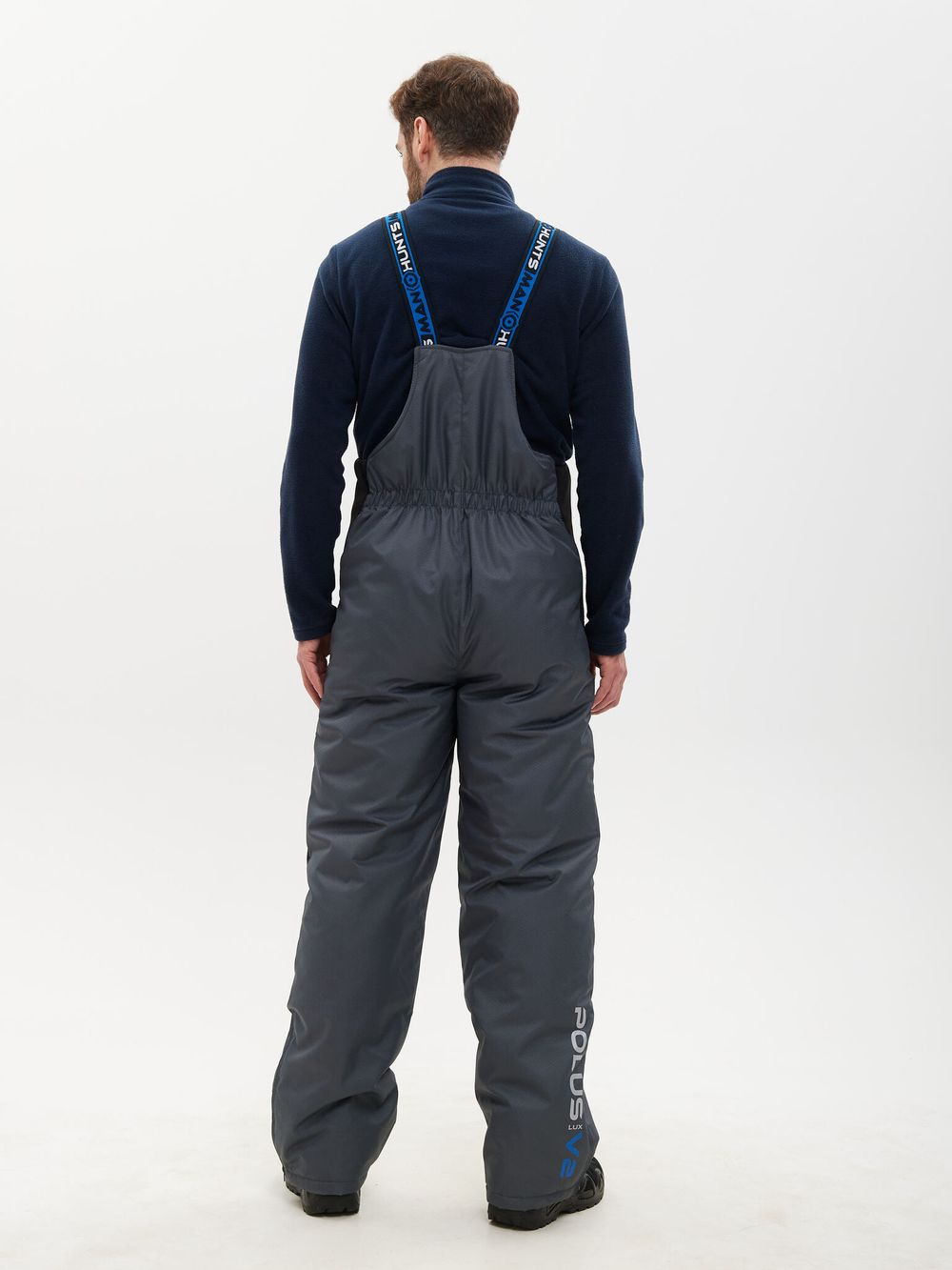 Костюм зимний Полюс LUX V-2 ткань Cell цвет Серый/Черный