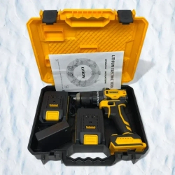 DeWalt Дрель-шуруповерт, 18 В, 55 Нм, 2 АКБ