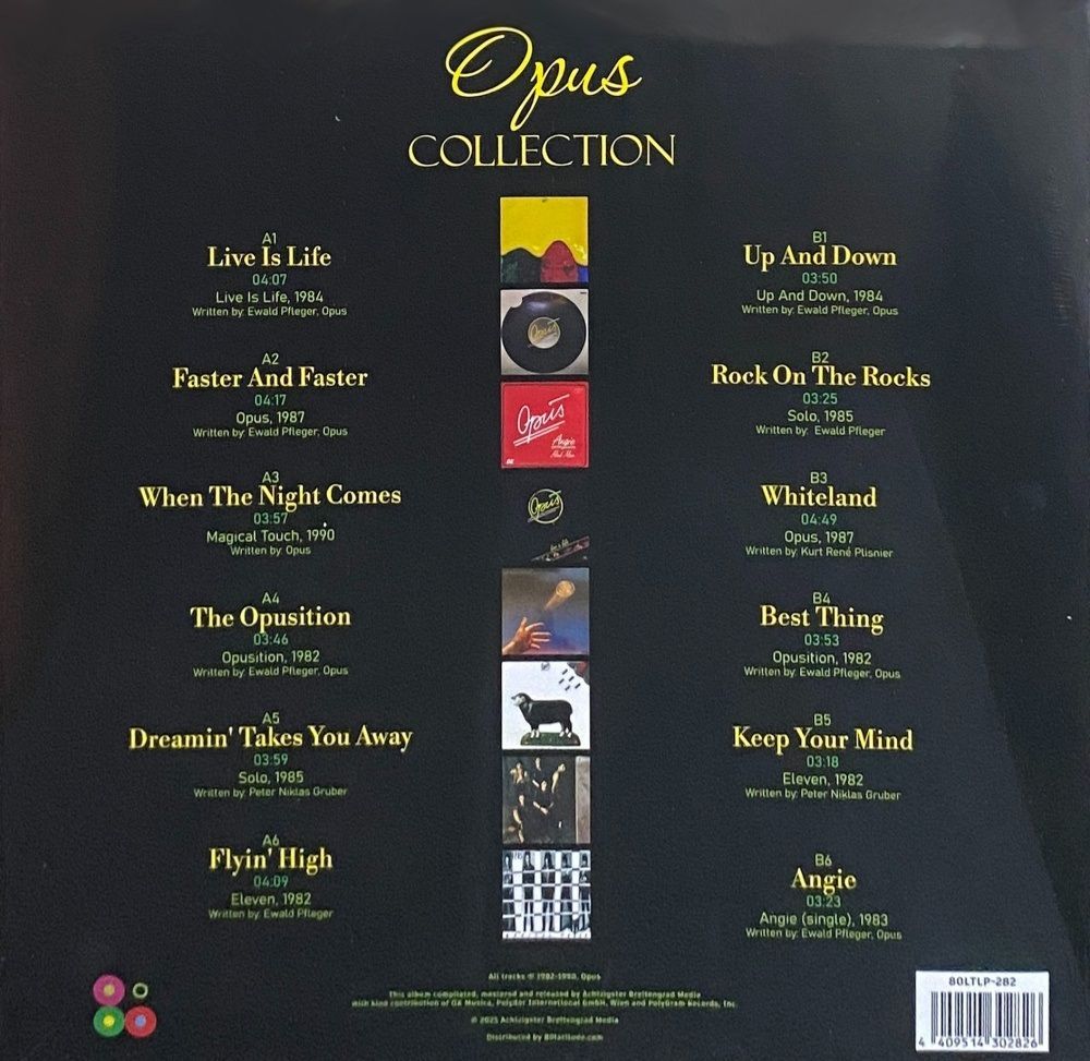 Opus - Collection (LP, Compilation) Новая запечатанная виниловая пластинка + ПОДАРОК