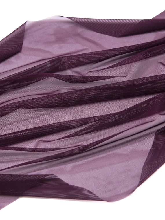 Сетка эластичная Lauma с эффектом голого тела, слива 076