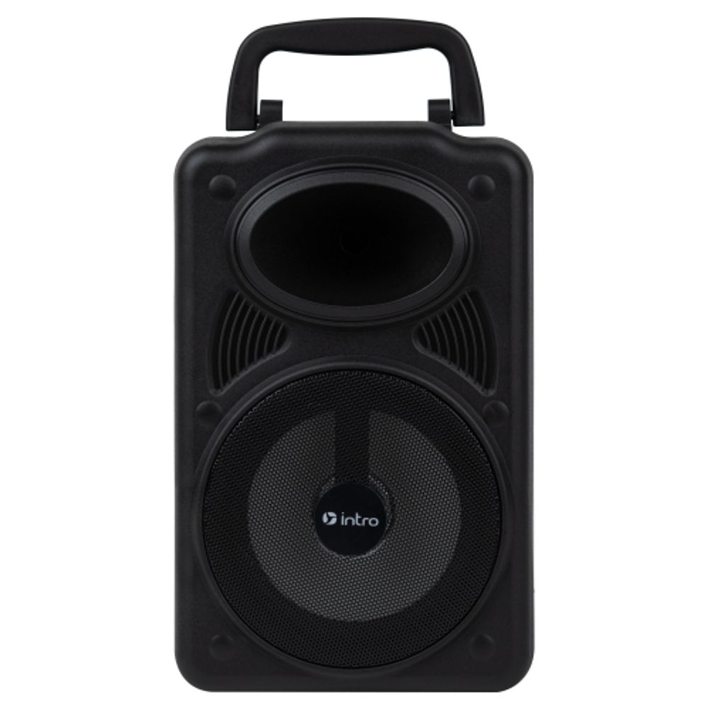 Портативная колонка Intro BRW440 bluetooth беспроводная с микрофоном акустическая черная