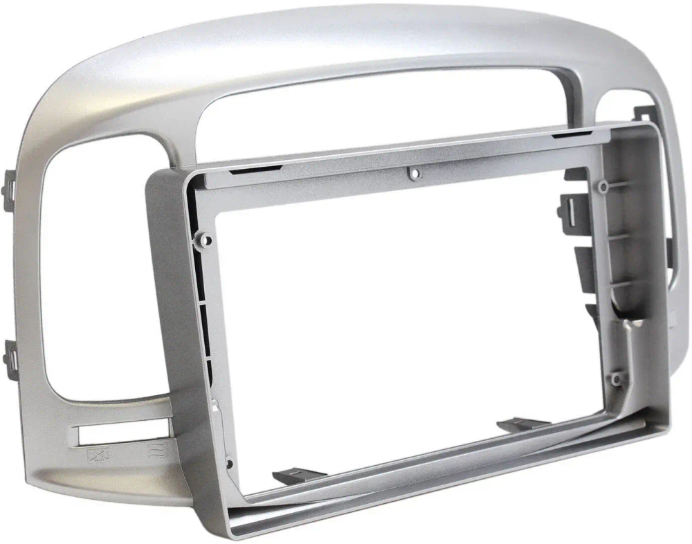 Магнитола для Hyundai Verna 2006-2010 (рамка серебро) - Canbox 9-069 Qled, Android 10, ТОП процессор, SIM-слот