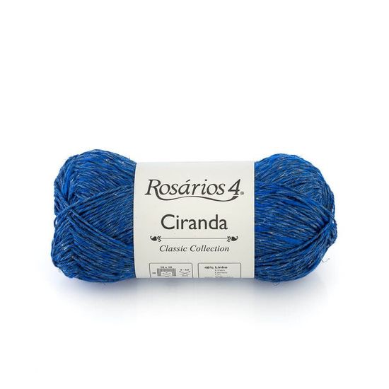 Пряжа ROSARIOS 4 Ciranda (48% лён, 24% хлопок, 24% вискоза, 4% полиэстер)