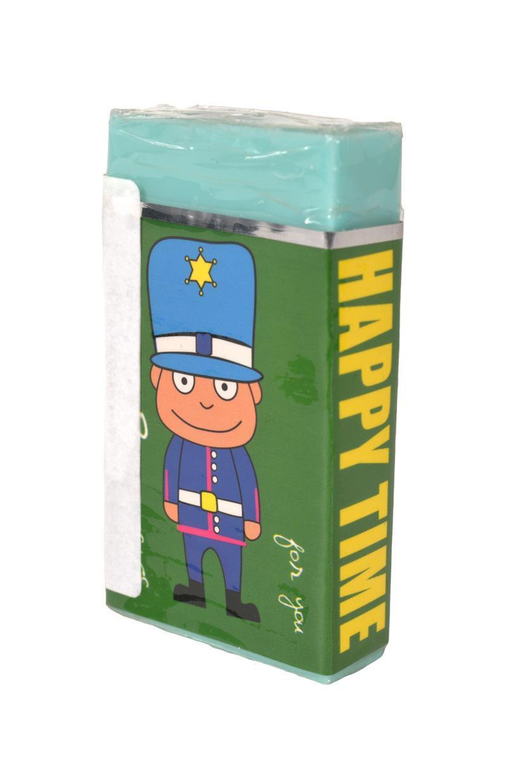 Ластик полиция7*4*1, 5см, 4вида микс