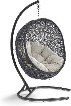 Подвесное кресло-кокон encase wicker