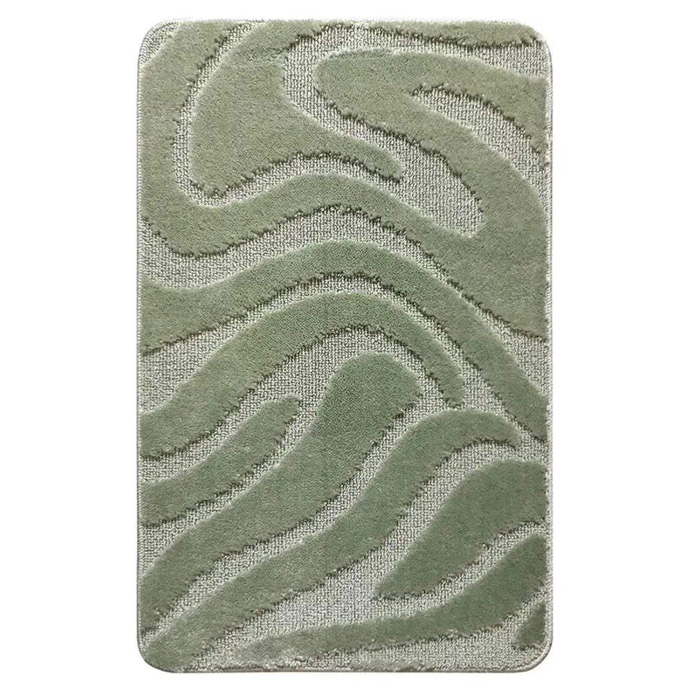 Коврик для ванной Lemis, 50x80, 3014, зелёный