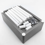 Этажерка 4-х ярусная на колесах 44,5*29*99см, 7128