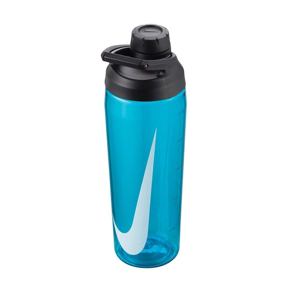 Спортивная бутылка для воды Nike Tr Hypercharge Chug Bottle 24 Oz,синий, 710 мл.