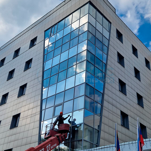 Пленка солнцезащитная зеркальная R SILVER 15 (Exterior) LUXFIL, рулон