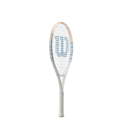 Детская теннисная ракетка Wilson Roland Garros Elite 23 - white/blue/clay red