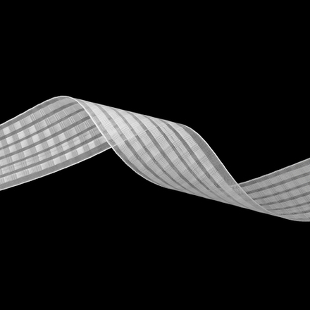 Шторная лента Oz-Is арт. 4451МP коэф сборки нет (ручная складка), цвет прозрачный (ширина 65 mm)