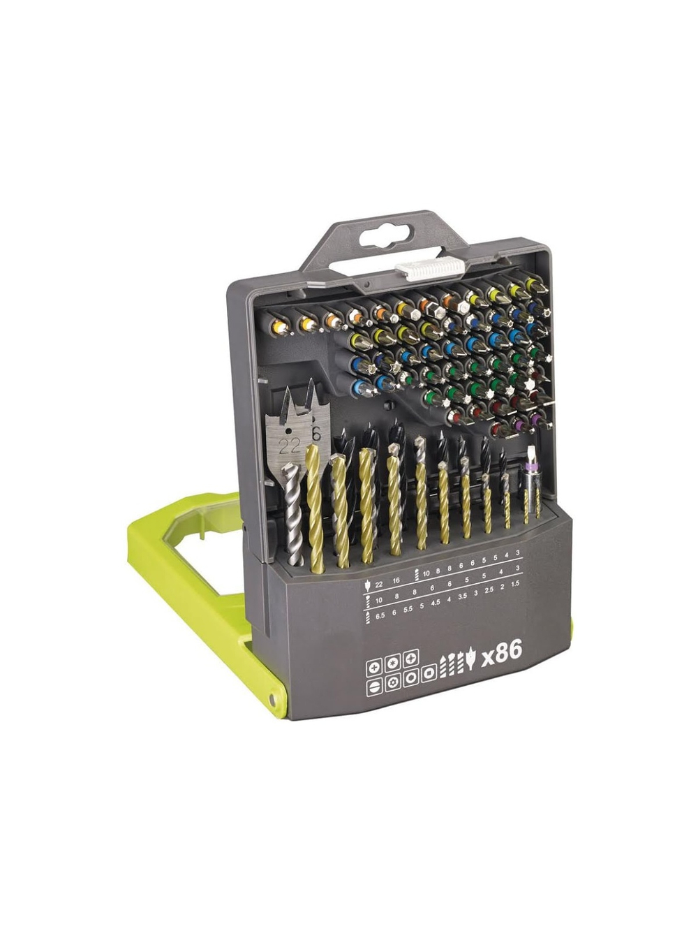 Набор Mixed (86 предметов) Ryobi RAK86MIX 5132002699