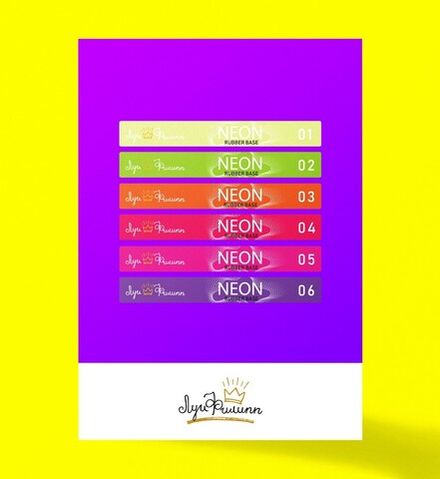 Луи Филипп Наклейки на типсы Neon Base