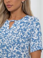 Платье Тоскана (бело-голубое) П15512-45М LT Collection
