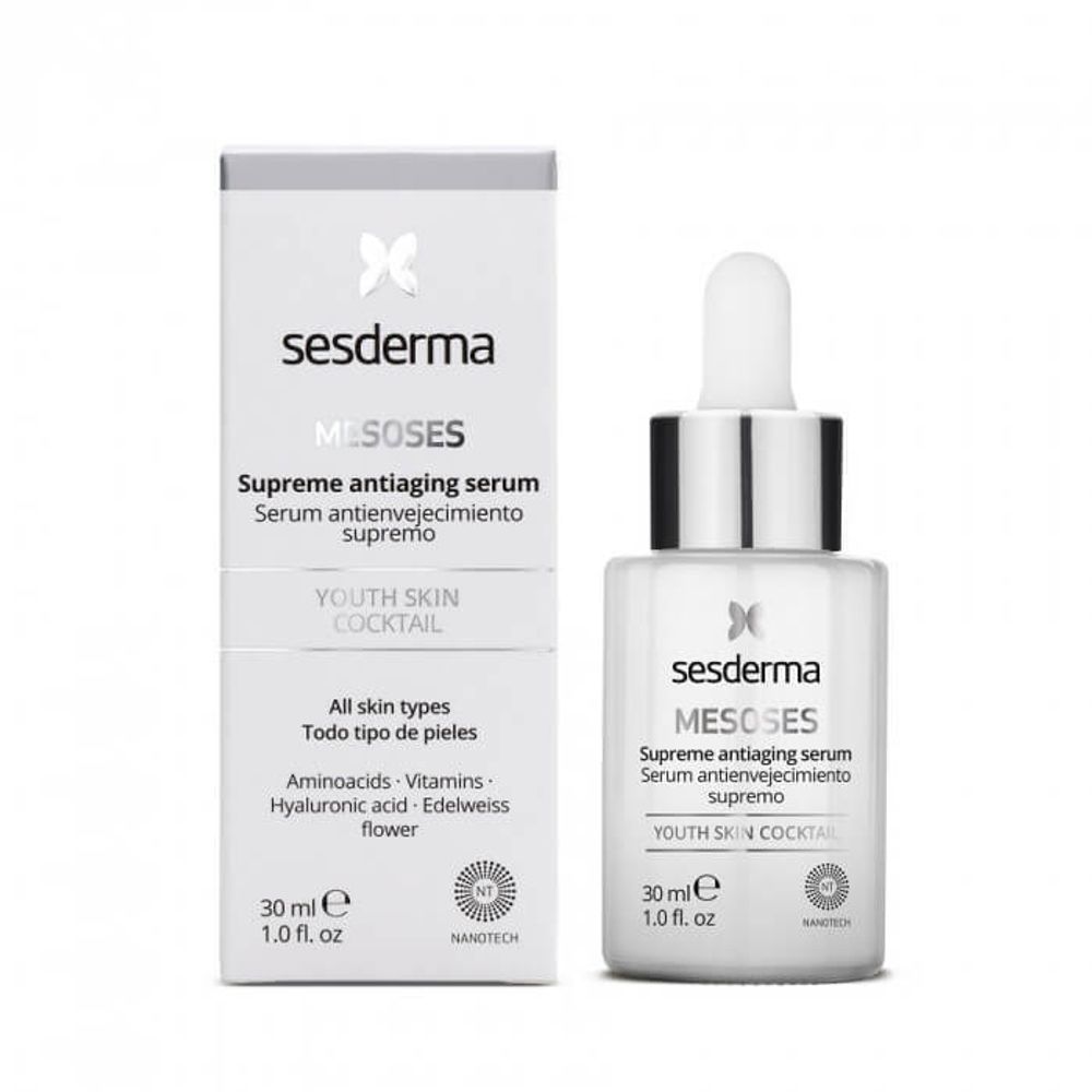 MESOSES Serum – Сыворотка омолаживающая Supreme MESOSES, 30 мл