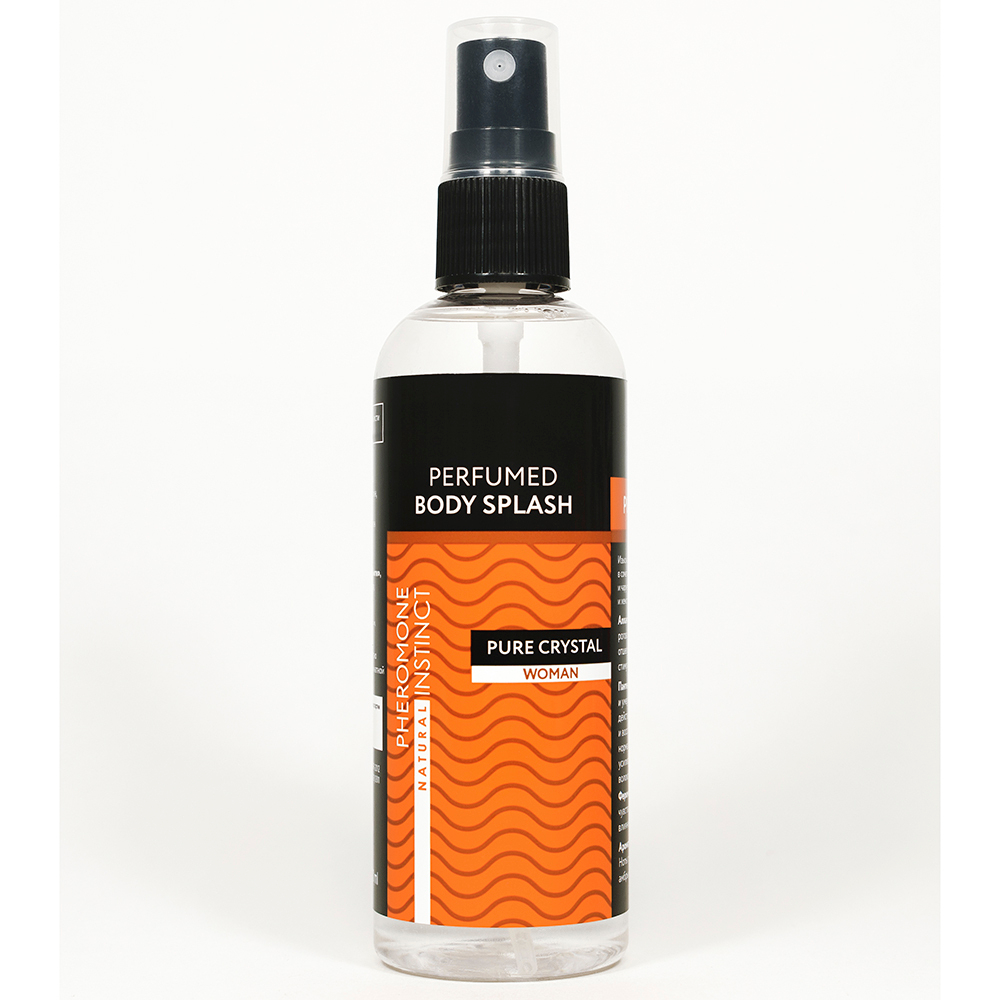 Парфюмированный спрей для тела Natural Instinct с феромонами Женский Pure Crystal, 100 мл 31073