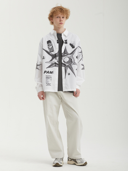 Мужская Рубашка Castle In The Air