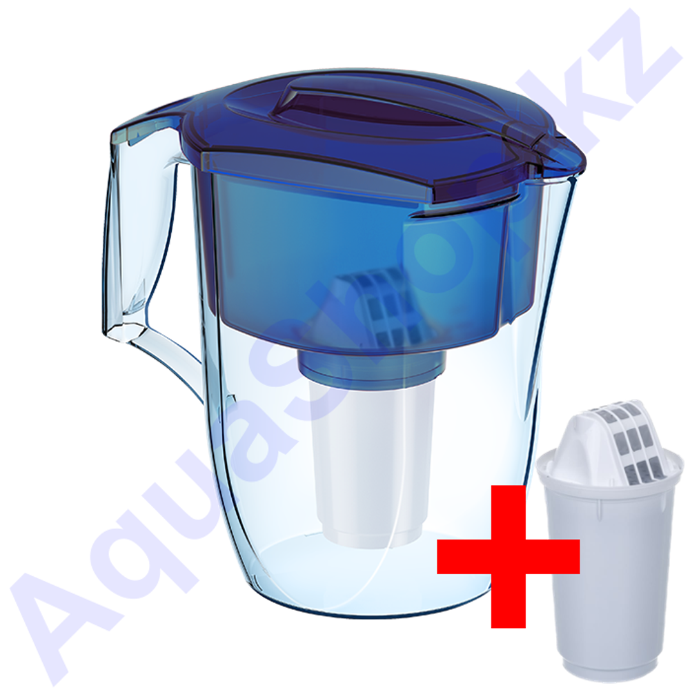 Кувшин Аквафор Гарри с дополнительным модулем синий