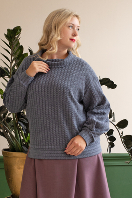 Туника 2720ЛП, серый #133С032720ЛП