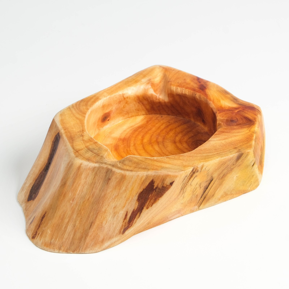 Пепельница из дерева, ручная работа F2540E-12516