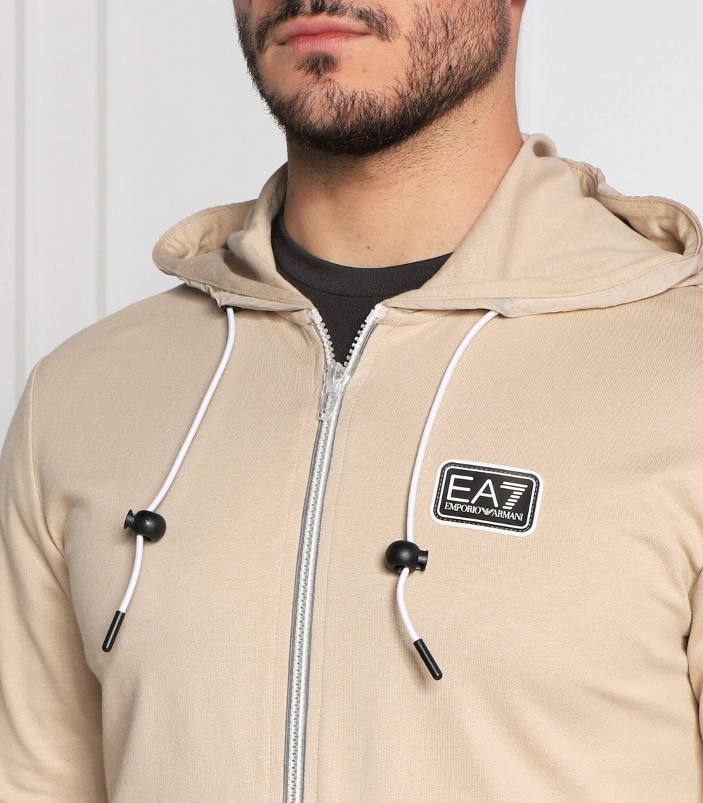 Худи EA7 - бежевый(3RPM25 PJ05Z)