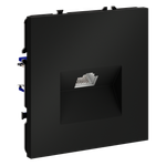 Розетка компьютерная встраиваемая VOLTUM S70 RJ45 кат.6, (черный матовый)