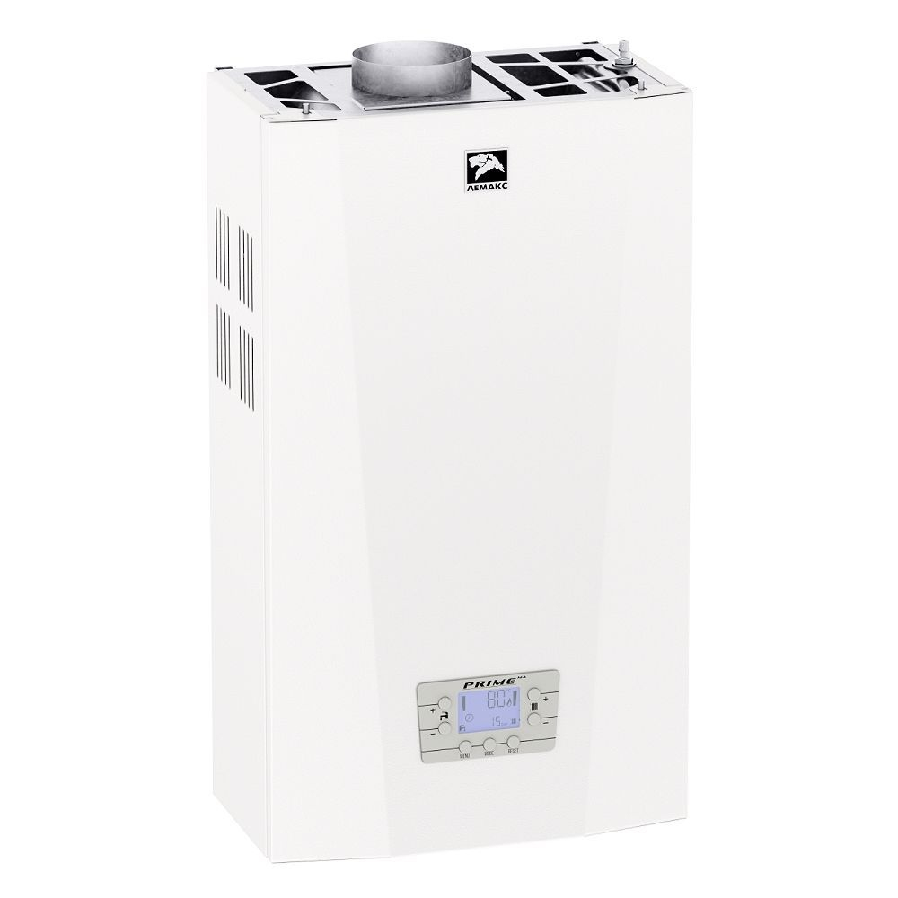 Настенный газовый двухконтурный котел ЛЕМАКС Prime-MA24 открытая камера (атмосферный) (до 240 м2)