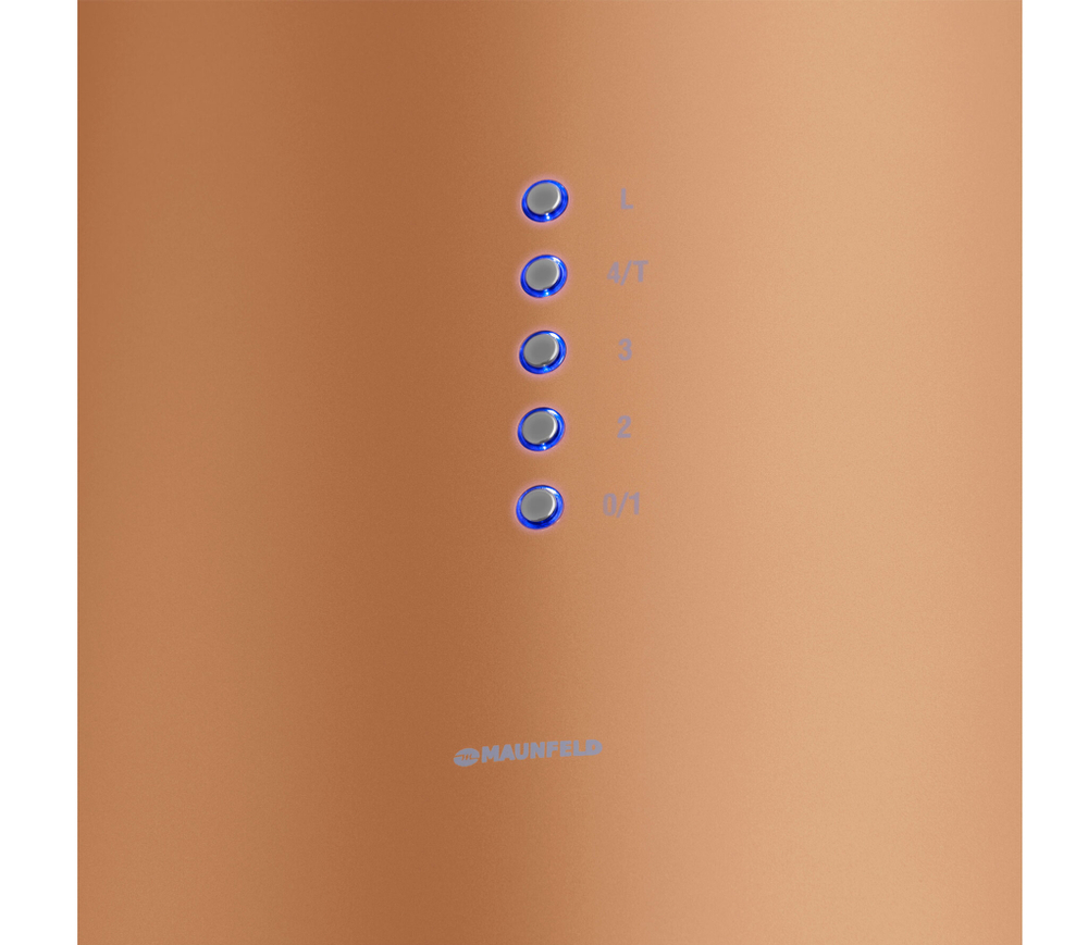 Кухонная вытяжка MAUNFELD Lee Wall 39 медный фото 5