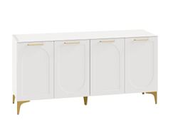 Монтесито Тумба под ТВ 16.67 Белый шагрень