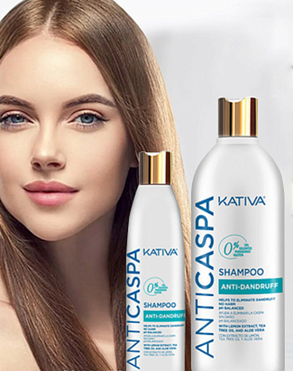 Шампунь от перхоти с климбазолом 250мл Kativa