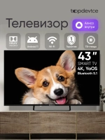 Телевизор 43" TDTV43CS03U_BK SMART TV YаOS 03